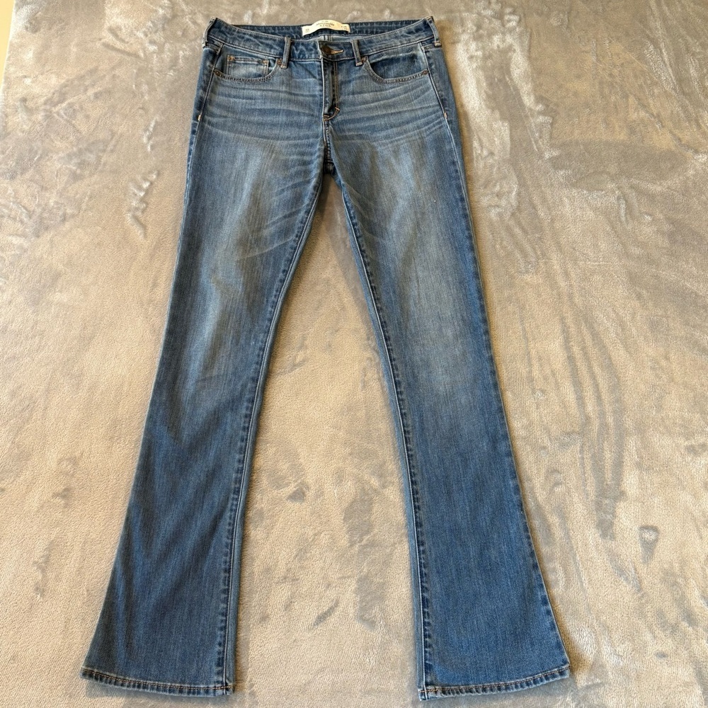 Abercrombie & Fitch Blue Boot Cut Jeans